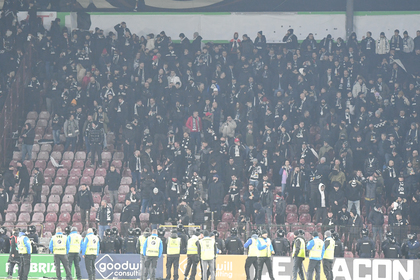 S-a lăsat cu sancţiuni şi în tribune! Jandarmeria a plicat amenzi de zeci de mii de lei după evenimentele de la CFR Cluj - U Cluj