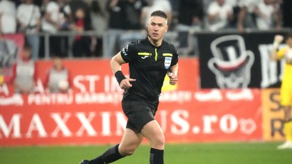 Szabolcs Kovacs arbitrează derby-ul CFR Cluj - Dinamo