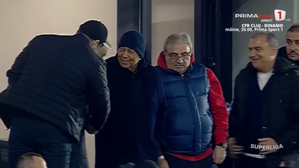VIDEO | Prima ieşire publică a lui Mircea Lucescu după ce a avut numeroase probleme medicale