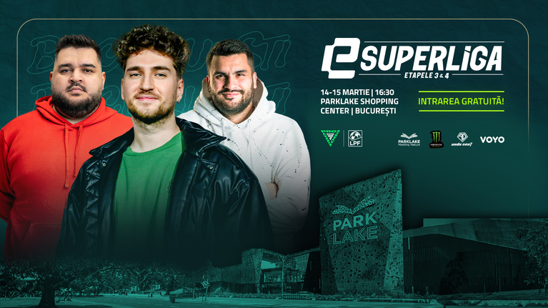 Cei mai buni jucători de fotbal virtual din România se înfruntă în acest weekend la Bucureşti, în cadrul etapelor 3 şi 4 din eSuperliga