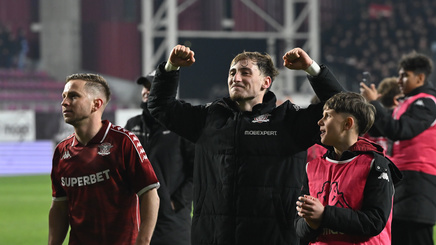 „Avem faţă de lider! Este Decizia unui arbitru care arbitrează finală de Champions League”! Constantin Grameni exultă după victoria cu Dinamo şi dă verdictul la faza controversată din derby