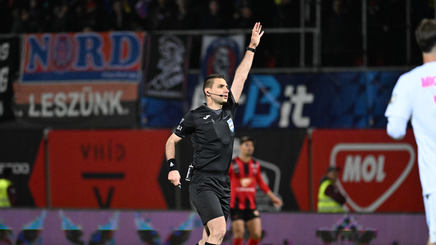 Rareş George Vidican arbitrează ”capul de afiş” al zilei de sâmbătă din Superliga