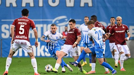 VIDEO | Rapid - Universitatea Craiova, ASTĂZI, de la 20:30, LIVE pe Prima Sport 1 şi PrimaPlay.ro! Giuleştenii încheie un play-off ratat, oltenii un sezon istoric