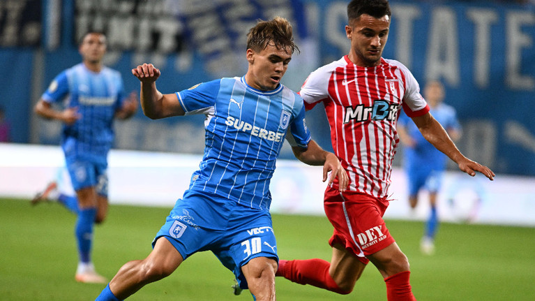 VIDEO | Universitatea Craiova – UTA Arad, în direct pe Prima Sport 1 şi PrimaPlay.ro. Primă repriză săracă în ocazii