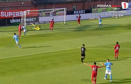 VIDEO | Start în Superliga! Guţea are o acţiune superbă şi provoacă autogolul lui Diarra