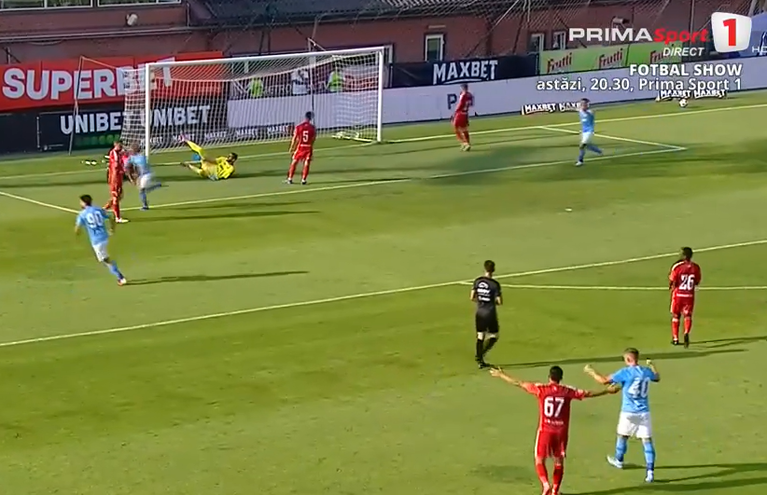 VIDEO | Start în Superliga! Guţea are o acţiune superbă şi provoacă autogolul lui Diarra