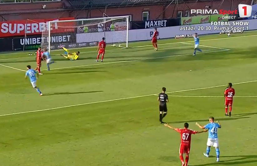 VIDEO | Start în Superliga! Guţea are o acţiune superbă şi provoacă autogolul lui Diarra
