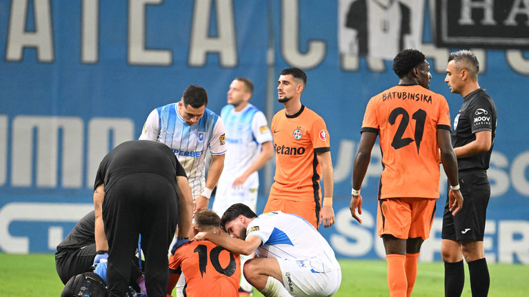 Primele detalii despre accidentarea lui Denis Drăguş! În ce stare se află atacantul FCSB-ului 