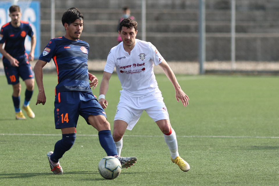 SUPERLIGA ROMANIA: CFR 1907 CUJ-FC HERMANNSTADT, Cluj-Napoca, 20 December  2020 Sota Mino (L) and