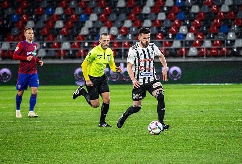 VIDEO | ”U” Cluj a câştigat la limită derby-ul cu Steaua, scor 1-0. Reuşita lui Florian Haită a făcut diferenţa 