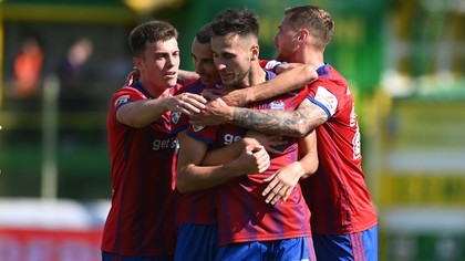 VIDEO | CSA Steaua - Unirea Constanţa 5-0. ”Militarii” fac scor şi urcă pe primul loc în Liga 2