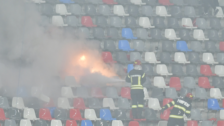 Suma pe care cei de la Dinamo vor trebui să o achite pentru pagubele provocate de fani la meciul cu CSA Steaua