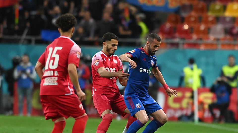 CSA Steaua - Dinamo 2-0, în etapa 5 din play-off Liga 2 Casa Pariurilor.  „Militarii” câștigă primul derby pe noul Ghencea. Video 