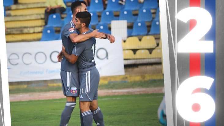 VIDEO ǀ Unirea Dej – Steaua Bucureşti 2-6! ”Roş-albaştrii” s-au întrecut în eurogoluri spre finalul meciului