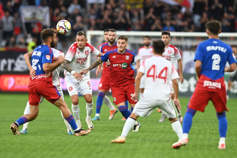 LIVE VIDEO ǀ Steaua Bucureşti – CSM Slatina se vede la Prima Sport 1, luni,  de la 18:00. ”Roş-albaştrii” vor să oprească seria nefastă pe Ghencea