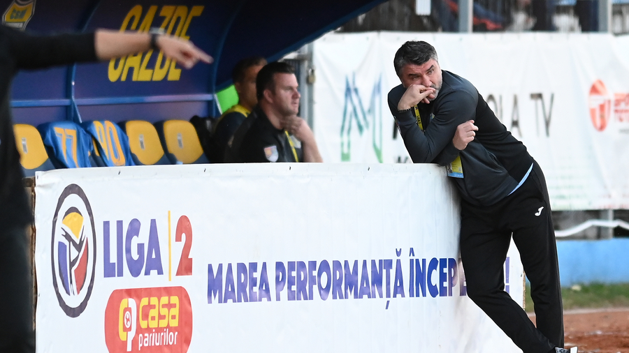 ”Am fost destul de haotici, timoraţi”. Adrian Mihalcea ratează o şansă bună să îşi securizeze locul de play-off pentru promovare