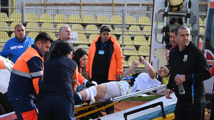 Primele detalii despre situaţia lui Stejărel Vişinar, accidentat grav la un meci din Liga 2. ”Este o accidentare foarte gravă”