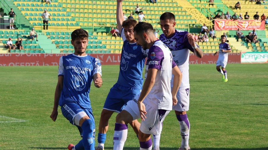 Metalul Buzău a învins CSM Focşani, scor 3-0, într-un meci din runda 3 a Ligii 2