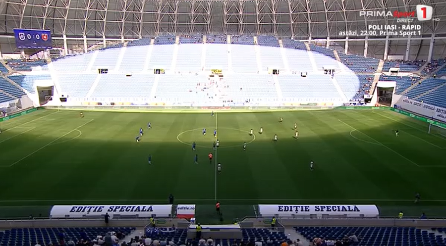 VIDEO | Asistenţă dezolantă la FCU Craiova - Şelimbăr! Tribunele de pe ”Ion Oblemenco” sunt aproape goale