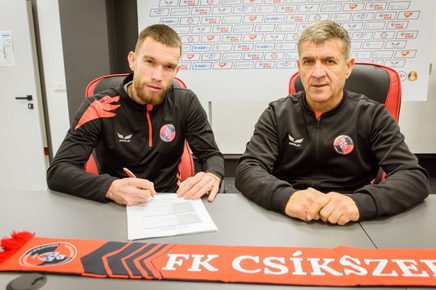 Csikszereda a bifat primul transfer al iernii! Ciucanii au adus un fotbalist cu peste 150 de prezenţe în Superliga