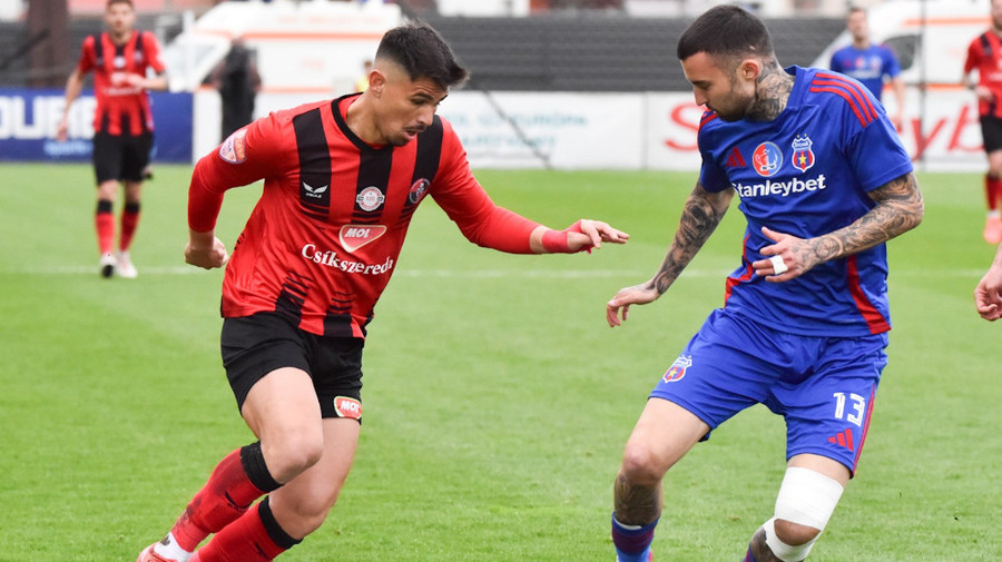 VIDEO | Csikszereda - Steaua 0-0. Meci ”fără sare şi piper” oferit de fruntaşele ligii secunde