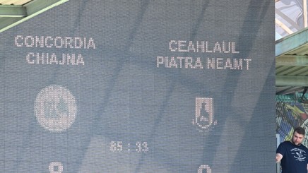 Ireal! Concordia Chiajna, la fel la ca Bayern cu Barcelona! Câte goluri a putut şi primească Ceahlăul în meciul din Liga 2

