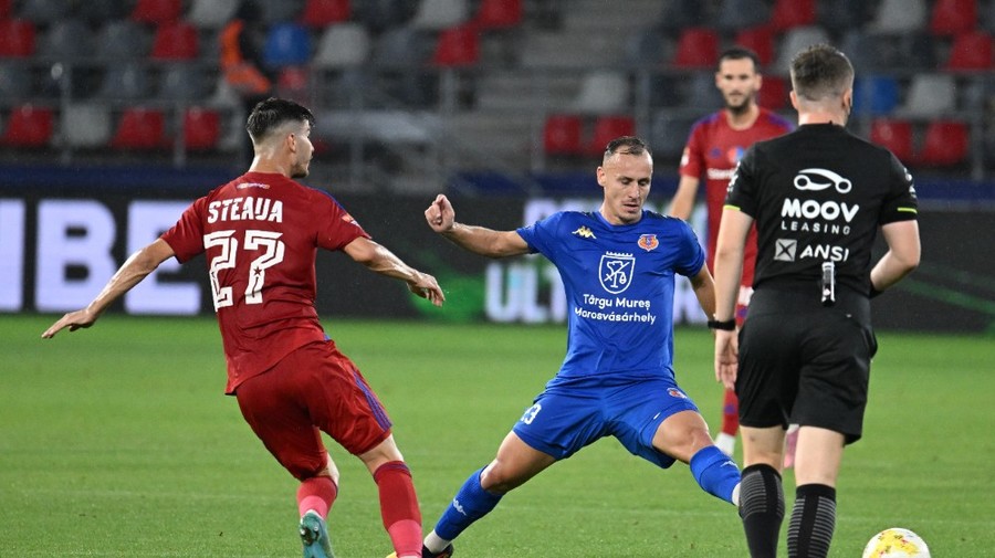 VIDEO | Steaua - ASA Târgu Mureş 2-1! Trupa din Ghencea revine în repriza secundă şi administrează prima înfrângere liderului din Liga 2