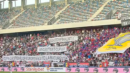 VIDEO | Suporterii Stelei au celebrat aşa cum se cuvine 40 de ani de la câştigarea Cupei Campioniolor