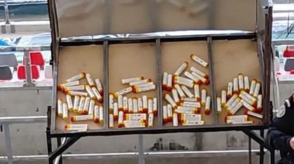 Jandarmeria Bucureşti a depistat un număr uriaş de materiale pirotehnice la meciul Steaua - Sepsi