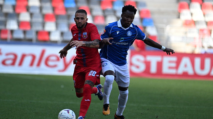 VIDEO | Steaua - CSM Slatina, LIVE pe Prima Sport 1 şi PrimaPlay.ro! Oaspeţii deschid scorul