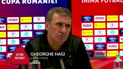 VIDEO | HAGI S-A ENERVAT LA CONFERINŢA DE PRESĂ: "CE FOTBAL VREŢI? LENT? MORMOLOC?"