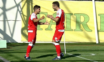 VIDEO | Spectacol în zăpadă. FK Csikszereda – UTA Arad 0-2, în ultimul meci al şaisprezecimilor Cupei României. Reuşitele au venit din lovituri de la 11 metri