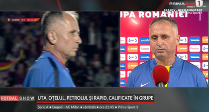 VIDEO | Antrenorul celor de la Afumaţi a tras concluziile după meciul cu Rapid. ”Adversar frumos, cu suporteri frumoşi”