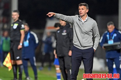 Ovidiu Burcă e secretos. Reacţie enigmatică a antrenorului, după Dinamo - FCU Craiova  