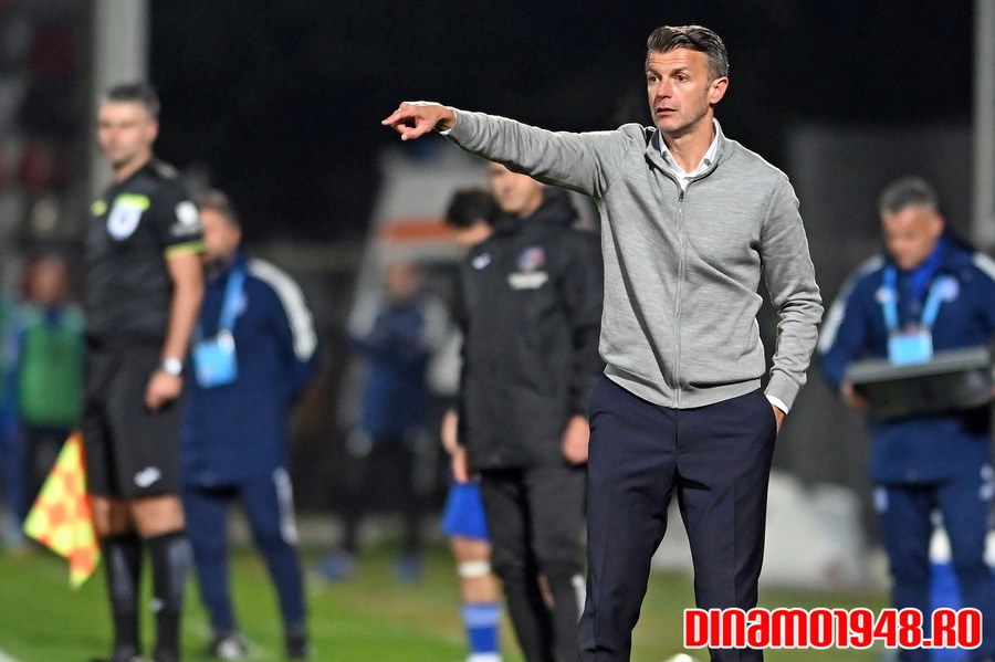 Ovidiu Burcă e secretos. Reacţie enigmatică a antrenorului, după Dinamo - FCU Craiova  