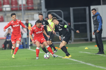 VIDEO | Thriller la Arad cu cartonaşe roşii! UTA - FCSB 2-2