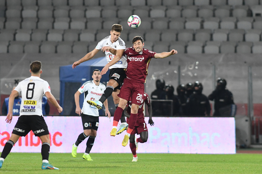 VIDEO | ”U” Cluj - CFR Cluj 1-1. Spectacol de zile mari în derby-ul local
