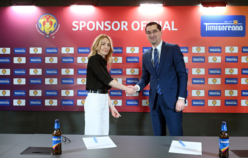 FRF şi Timişoreana au semnat un nou contract de sponsorizare a Cupei României
