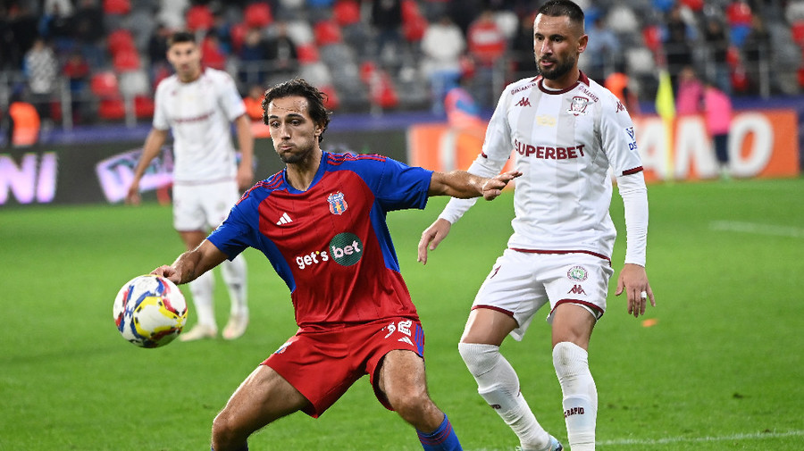 VIDEO | CSA Steaua - Rapid 0-0. Derby marcat de tensiuni pe final 