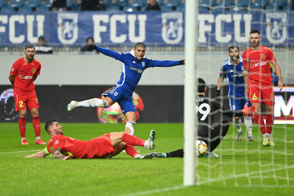 Hermannstadt - FCSB 3-0 în sferturile de finală ale Cupei României VIDEO