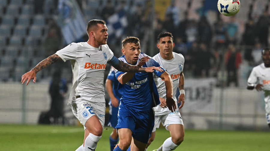 VIDEO | Metalul Buzău - Universitatea Craiova 1-0. Dezastru pentru olteni. Mai rezistă Gâlcă?