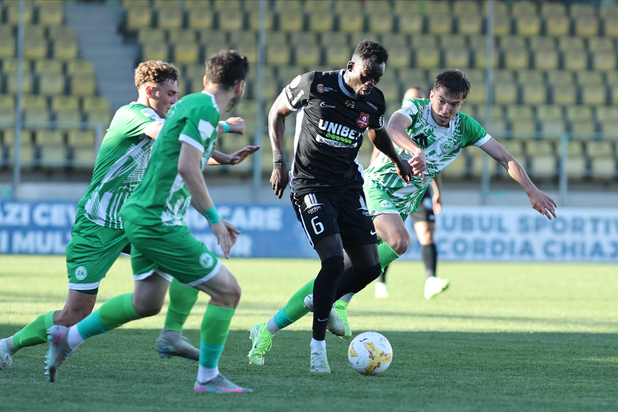 Victorie la limită pentru FC Hermannstadt la Chiajna! Trupa lui Marius Măldărăşanu nu a impresionat nici în Cupa României