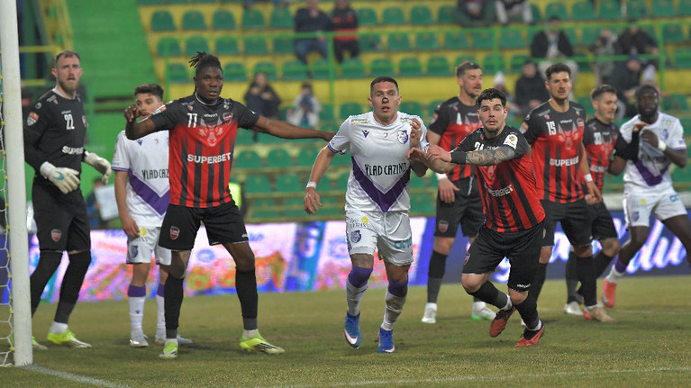 VIDEO | FC Argeş - Gloria Bistriţa 2-2. Egalarea a venit în minutul 90+5!