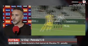 VIDEO Ricardo Sousa regretă înfrângerea cu U Cluj din Cupa României: ”Nu am avut mintea limpede”