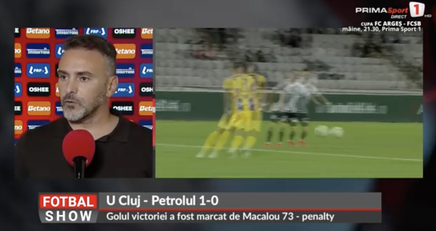 VIDEO Ricardo Sousa regretă înfrângerea cu U Cluj din Cupa României: ”Nu am avut mintea limpede”