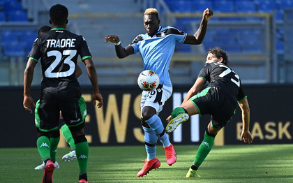 Lazio - Sassuolo 1-2. Echipa lui Ştefan Radu pierde dramatic în prelungiri şi e la a treia înfrângere la rând