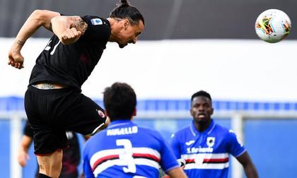 VIDEO | Sampdoria - Milan 1-4. Seară magică pentru Ibrahimovic: o „dublă” şi un assist în meciul de la Genova