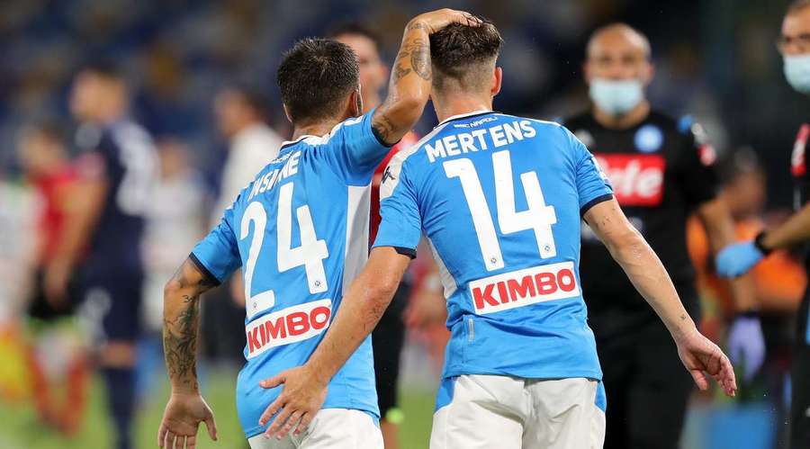 Nu s-au menajat, deşi nu aveau nicio miză. Napoli - Lazio 3-1. Trupa lui Ştefan Radu ratează şansa de a încheia pe podium, dar merge în Champions League