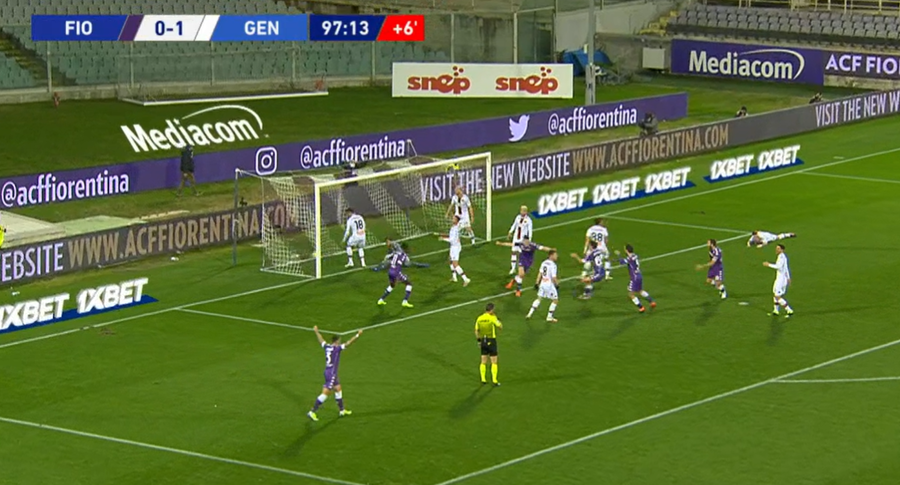 Meci cu final dramatic în Serie A. VIDEO | Fiorentina - Genoa 1-1, decis în minutul 90+8