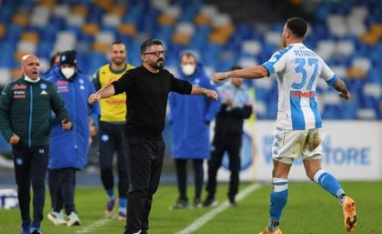 Napoli - Sampdoria 2-1. Lozano şi Petagna rezolvă meciul şi îi duc pe napoletani pe podium